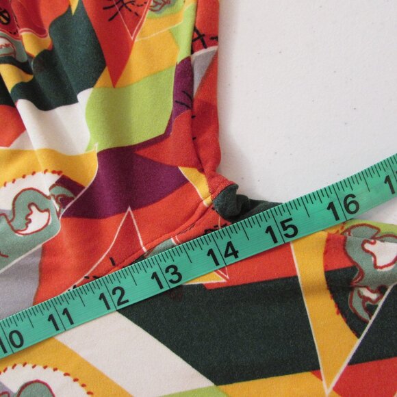 LulaRoe Geometric Cat Print Leggings TC2 - Picture 11 of 15